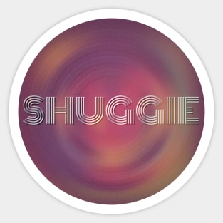 Retro Shuggie Sticker